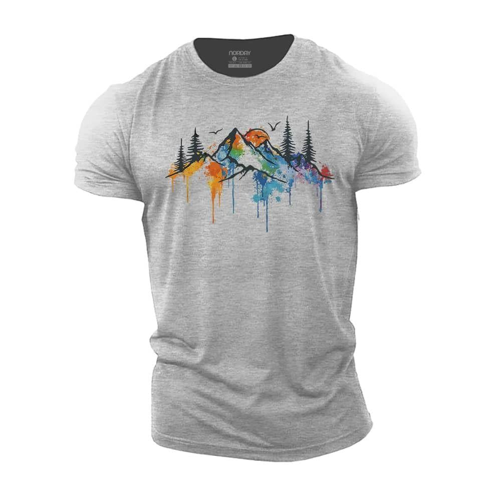 Colorful Mountain T-Shirt - Norday SE