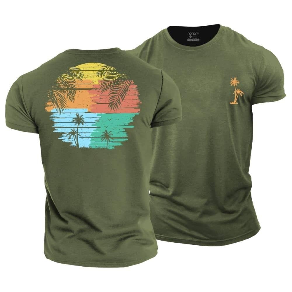 Colorful Palm T-Shirt - Norday SE