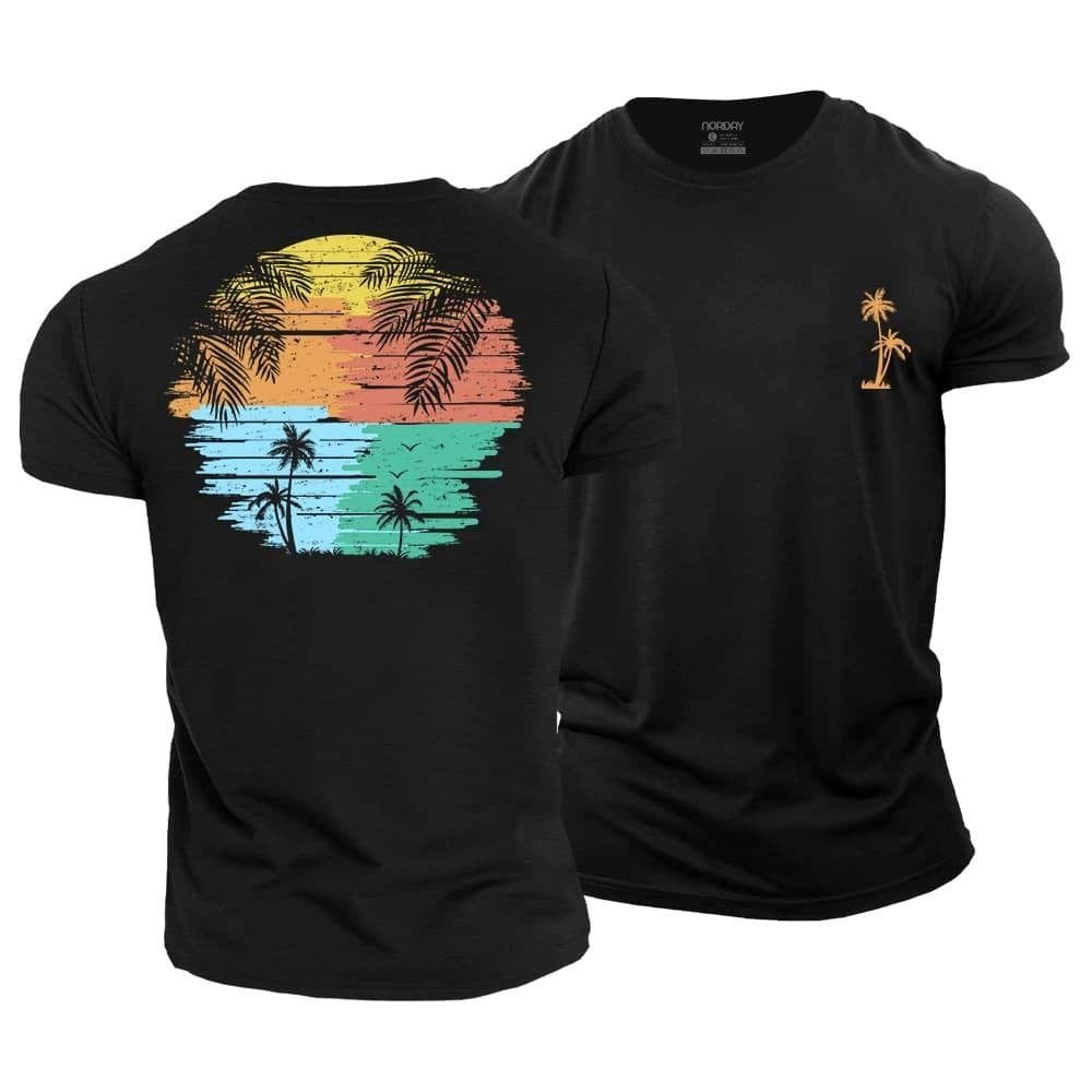 Colorful Palm T-Shirt - Norday SE