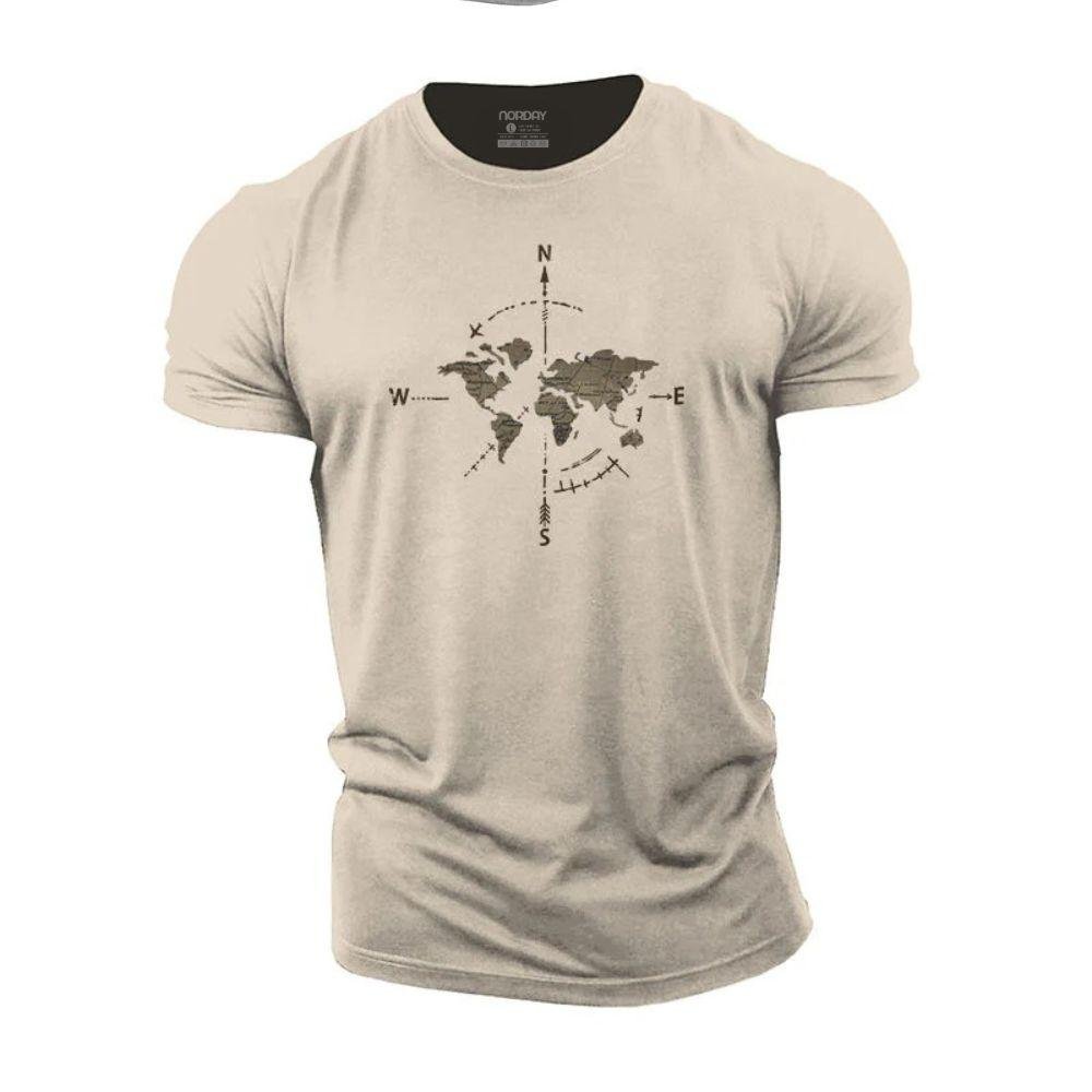 Compass Map T-Shirt - Norday SE