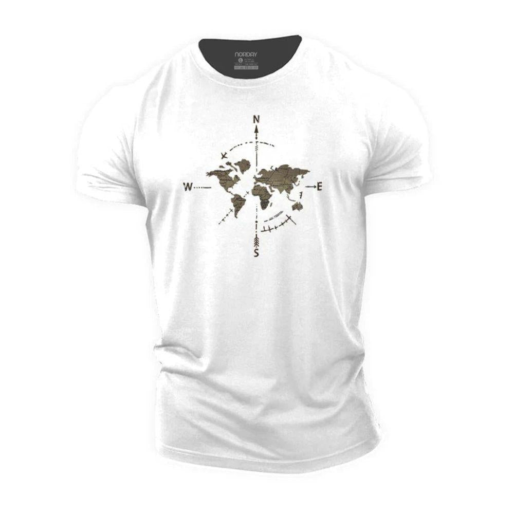 Compass Map T-Shirt - Norday SE