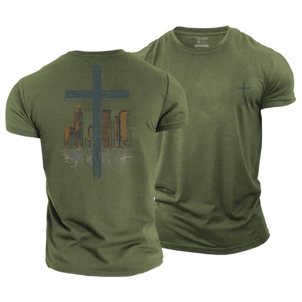 Cross Building T-Shirt - Norday SE