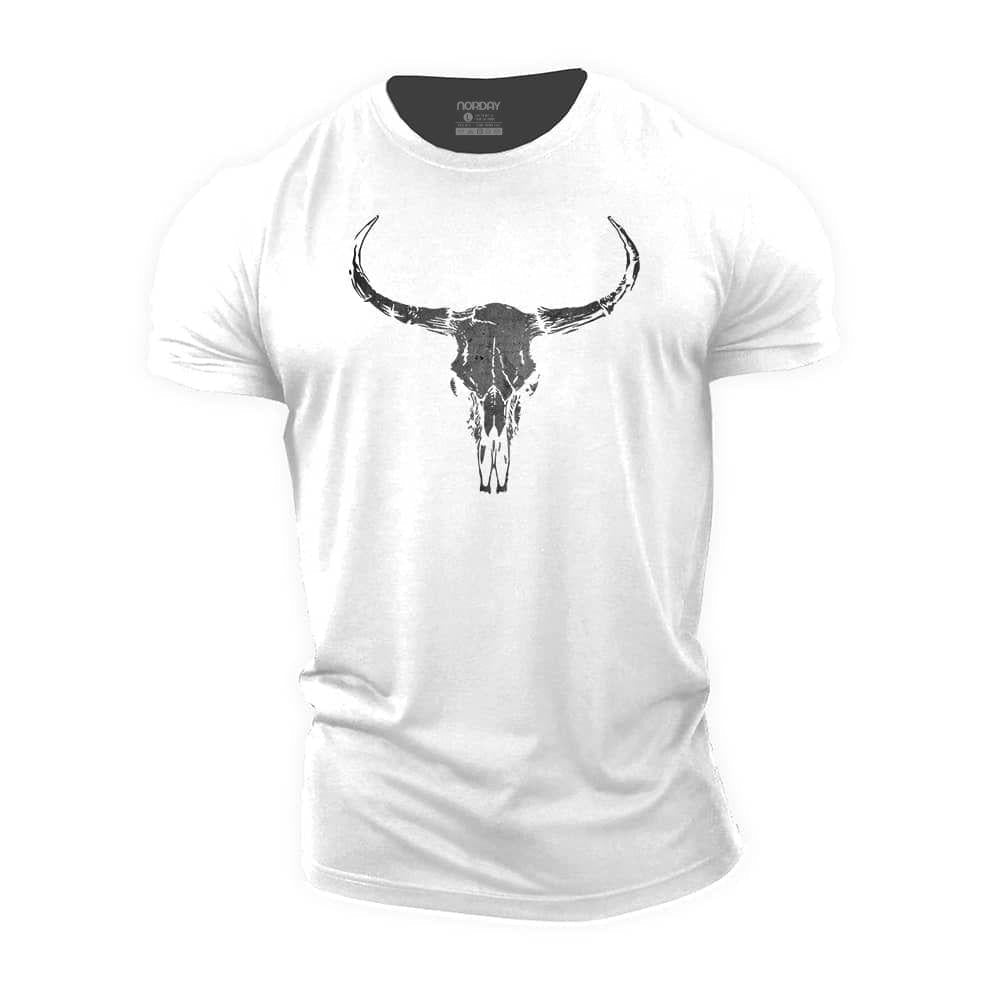 Dark Bull Skull T-Shirt - Norday SE