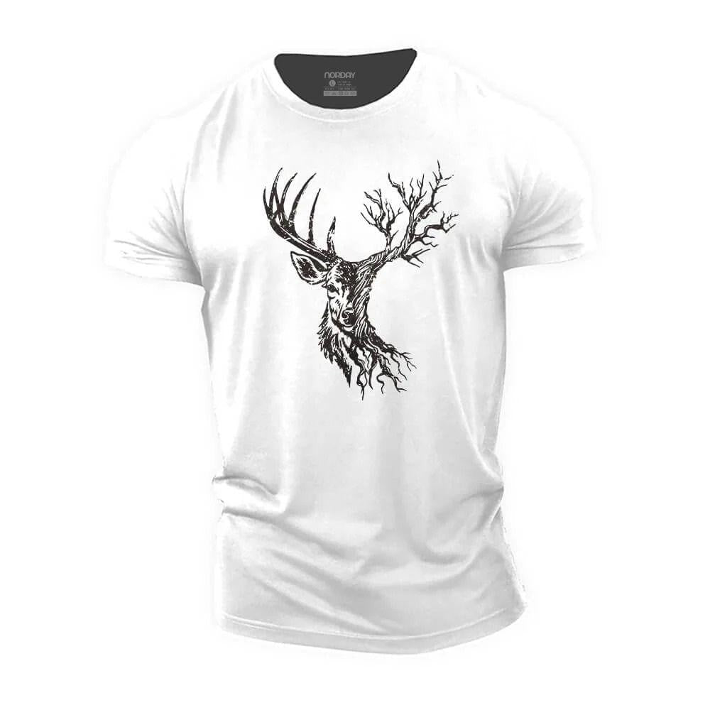Deer And Tree T-Shirt - Norday SE