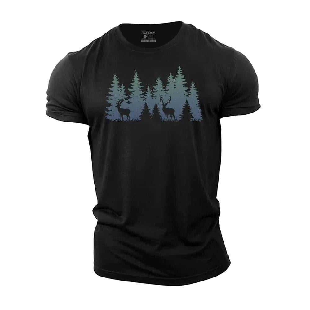 Deer In Forest T-Shirt - Norday SE