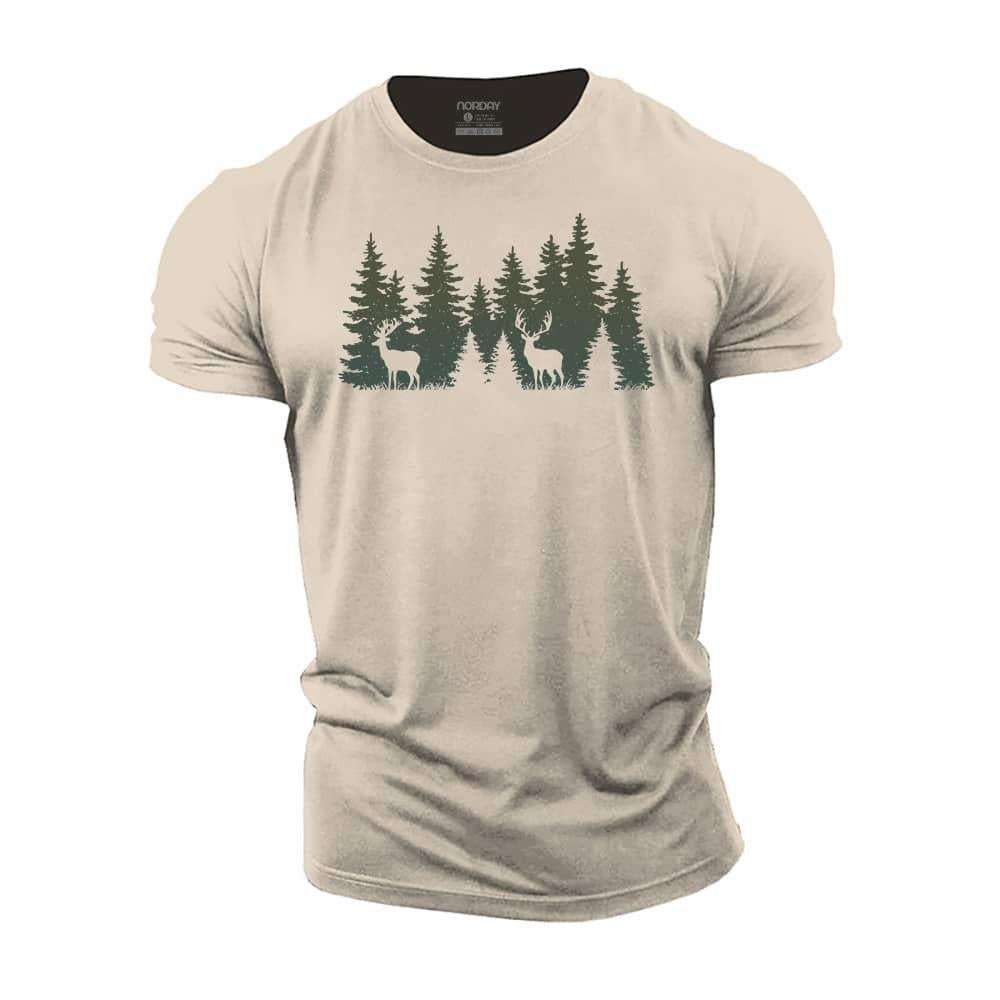 Deer In Forest T-Shirt - Norday SE