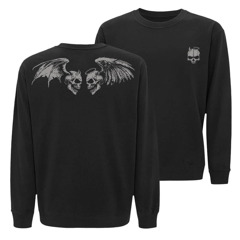 Devil Angel Skull Sweatshirt - Norday SE
