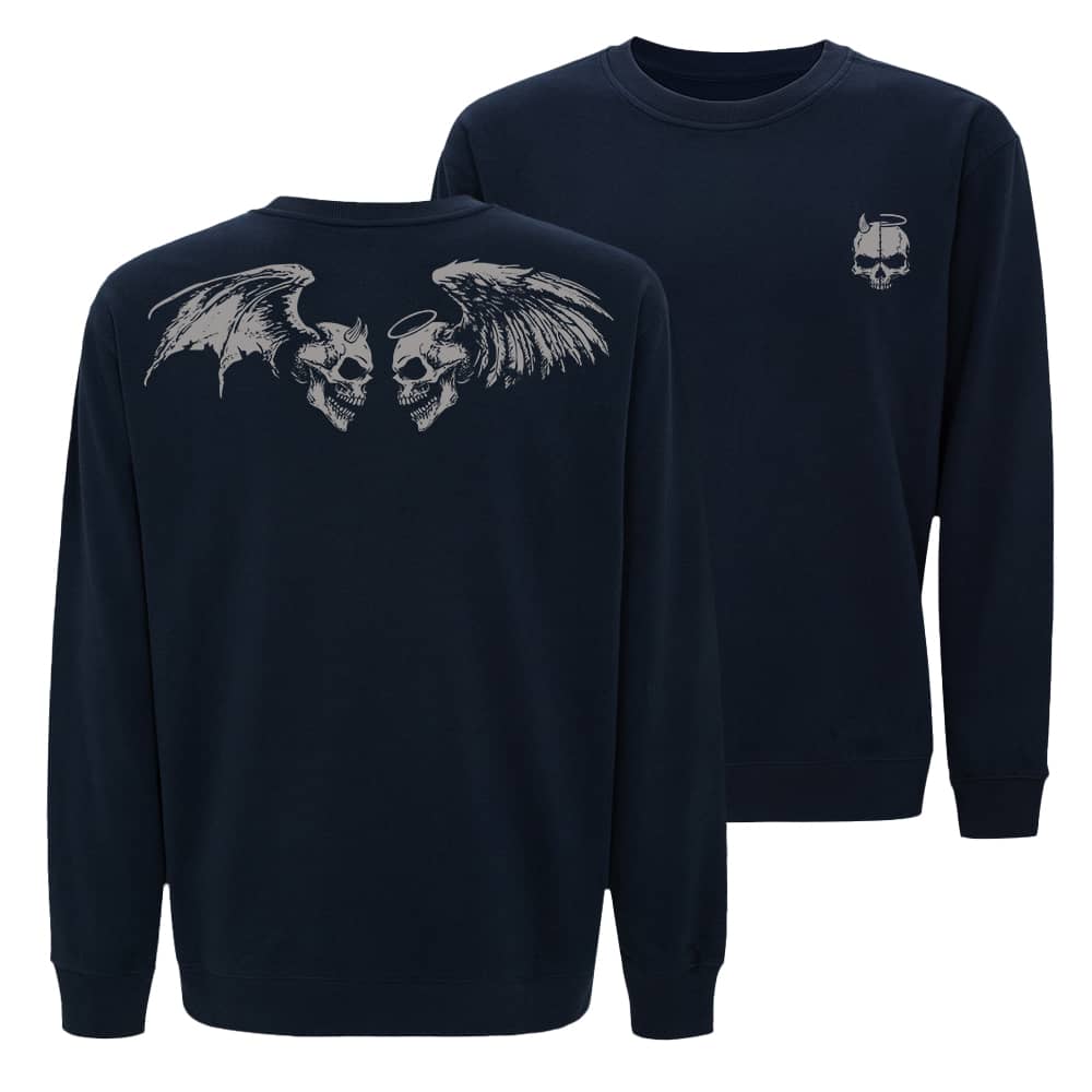 Devil Angel Skull Sweatshirt - Norday SE