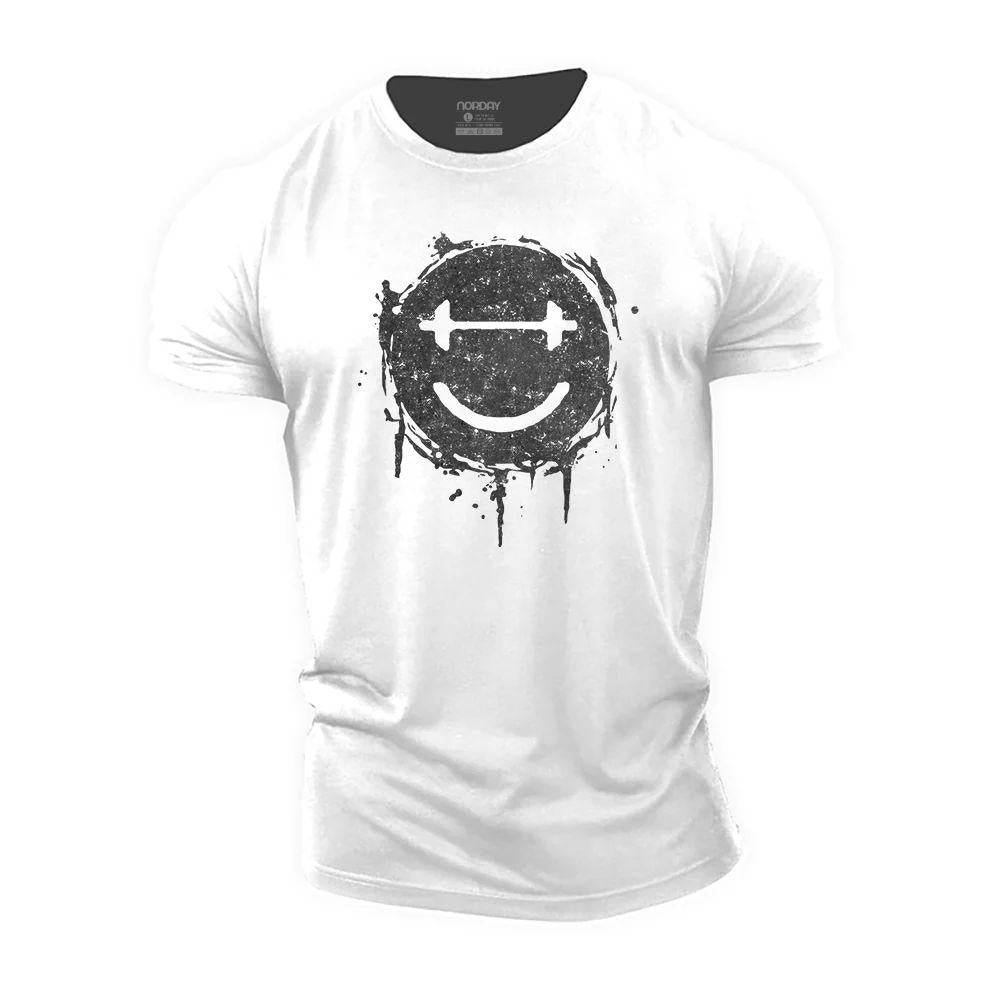 Dumbbell Smiley T-Shirt - Norday SE