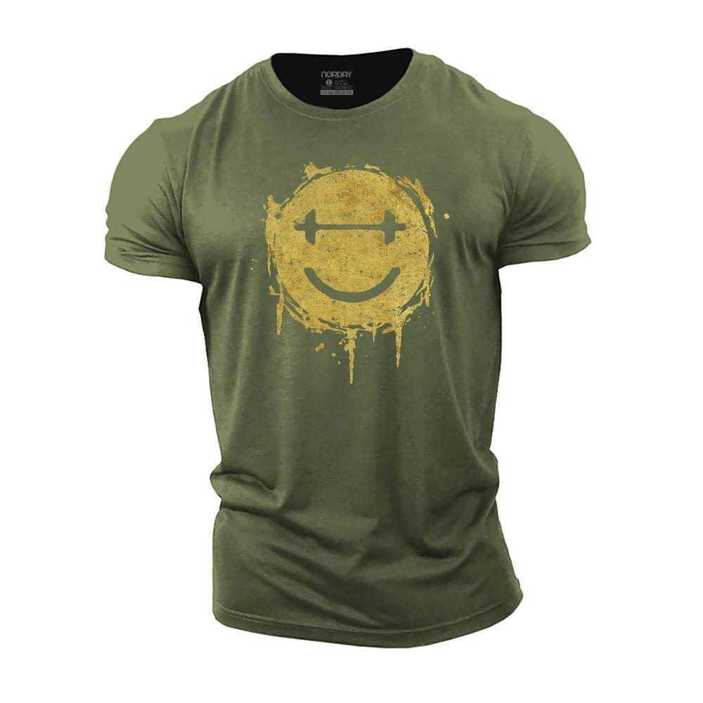 Dumbbell Smiley T-Shirt - Norday SE