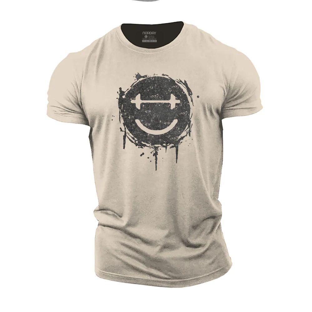 Dumbbell Smiley T-Shirt - Norday SE