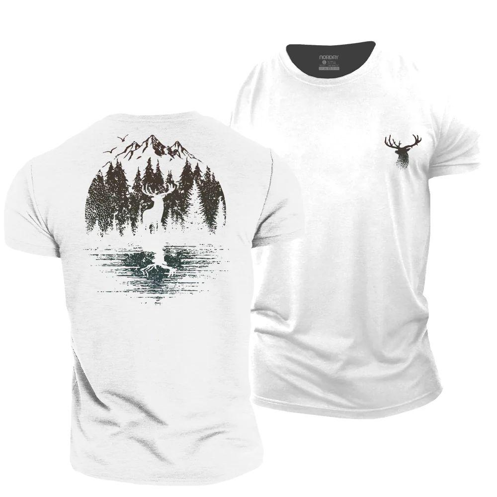 Elk in Forest T-Shirt - Norday SE
