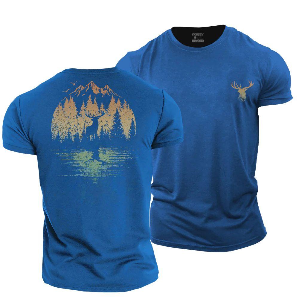 Elk in Forest T-Shirt - Norday SE