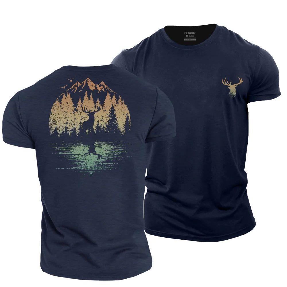 Elk in Forest T-Shirt - Norday SE