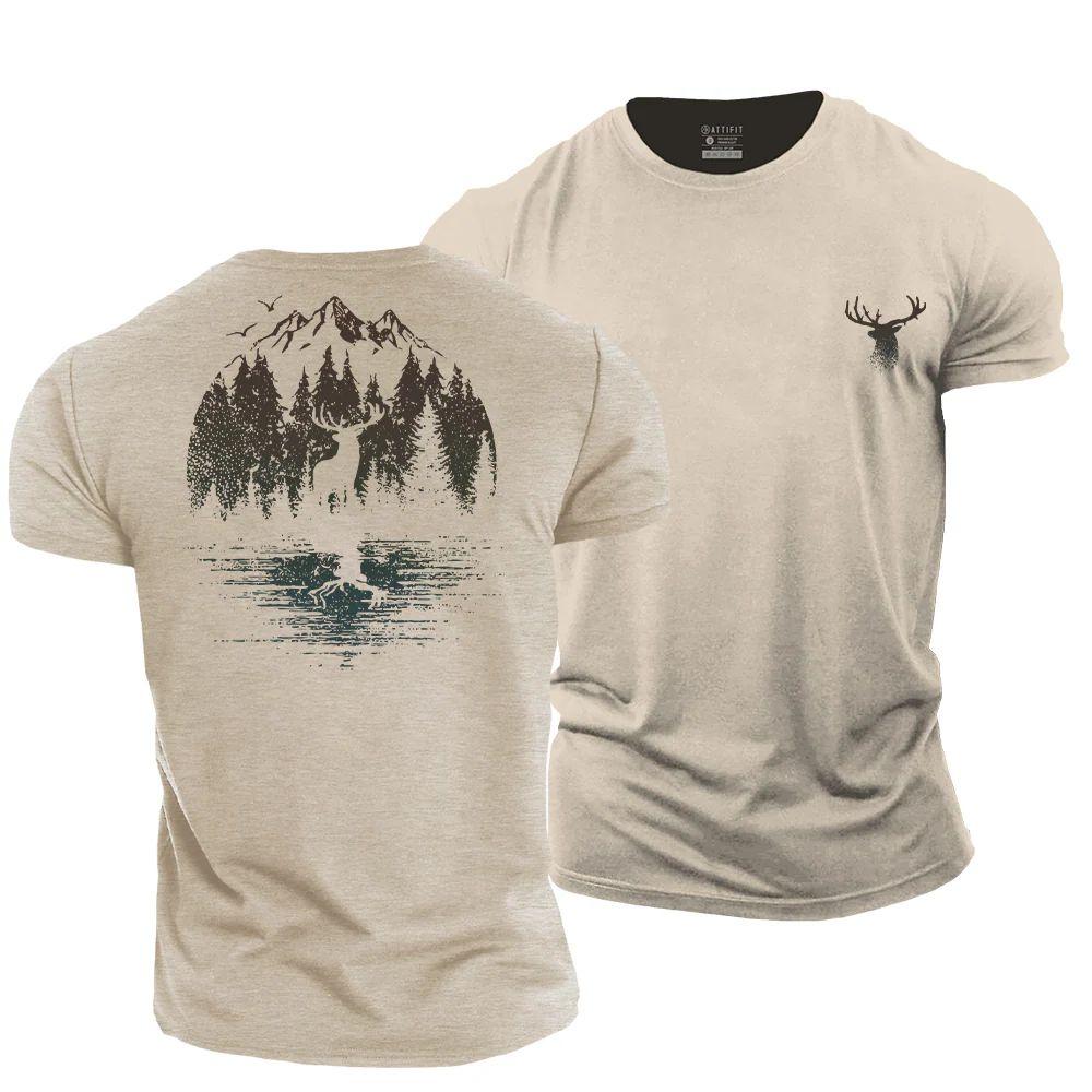 Elk in Forest T-Shirt - Norday SE