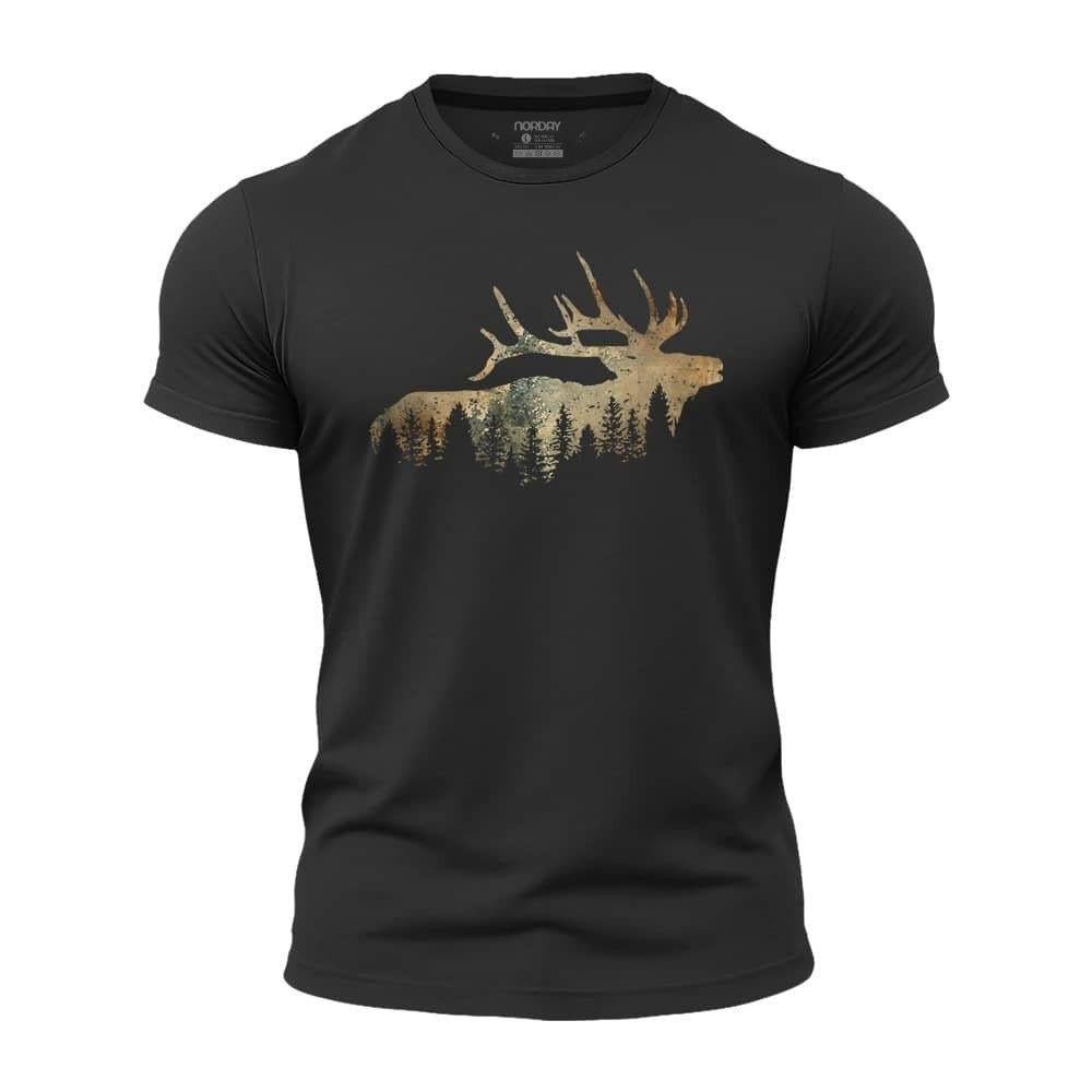 Elk Silhouette Quick - Dry T-Shirt - Norday SE