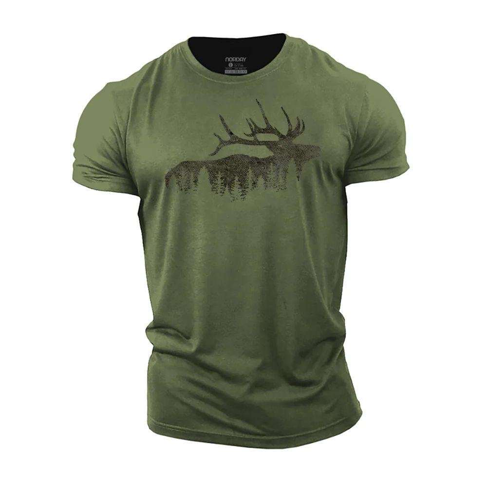 Elk Silhouette T-Shirt - Norday SE