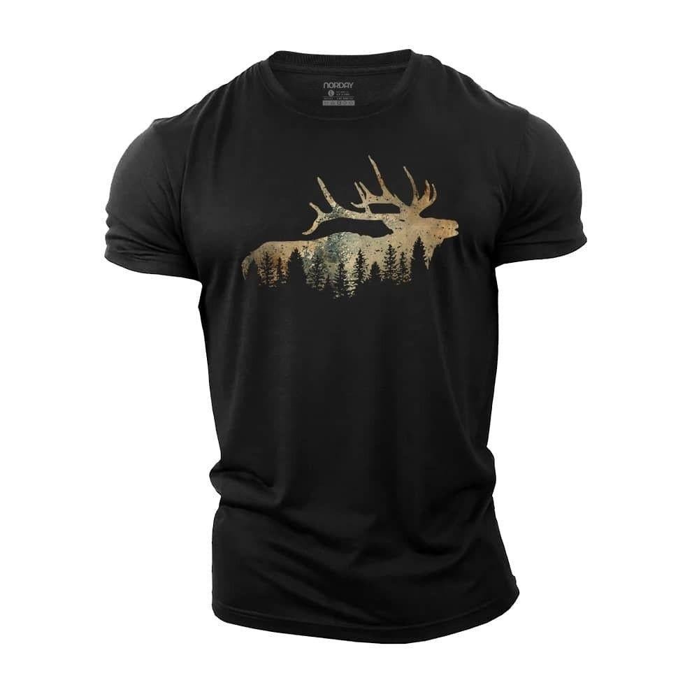 Elk Silhouette T-Shirt - Norday SE