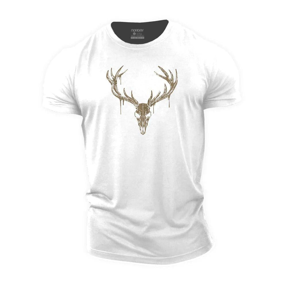 Elk Skull T-Shirt - Norday SE