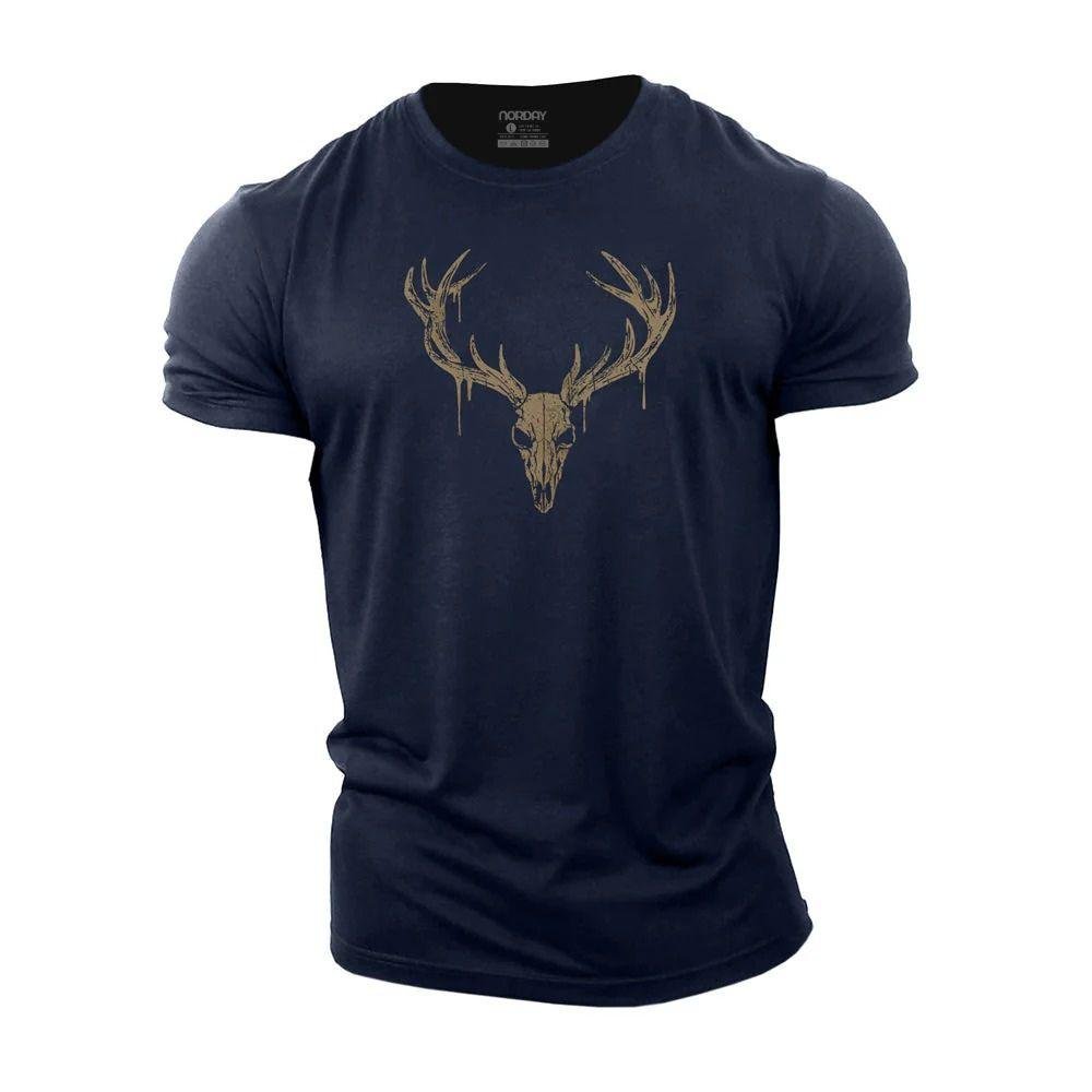 Elk Skull T-Shirt - Norday SE