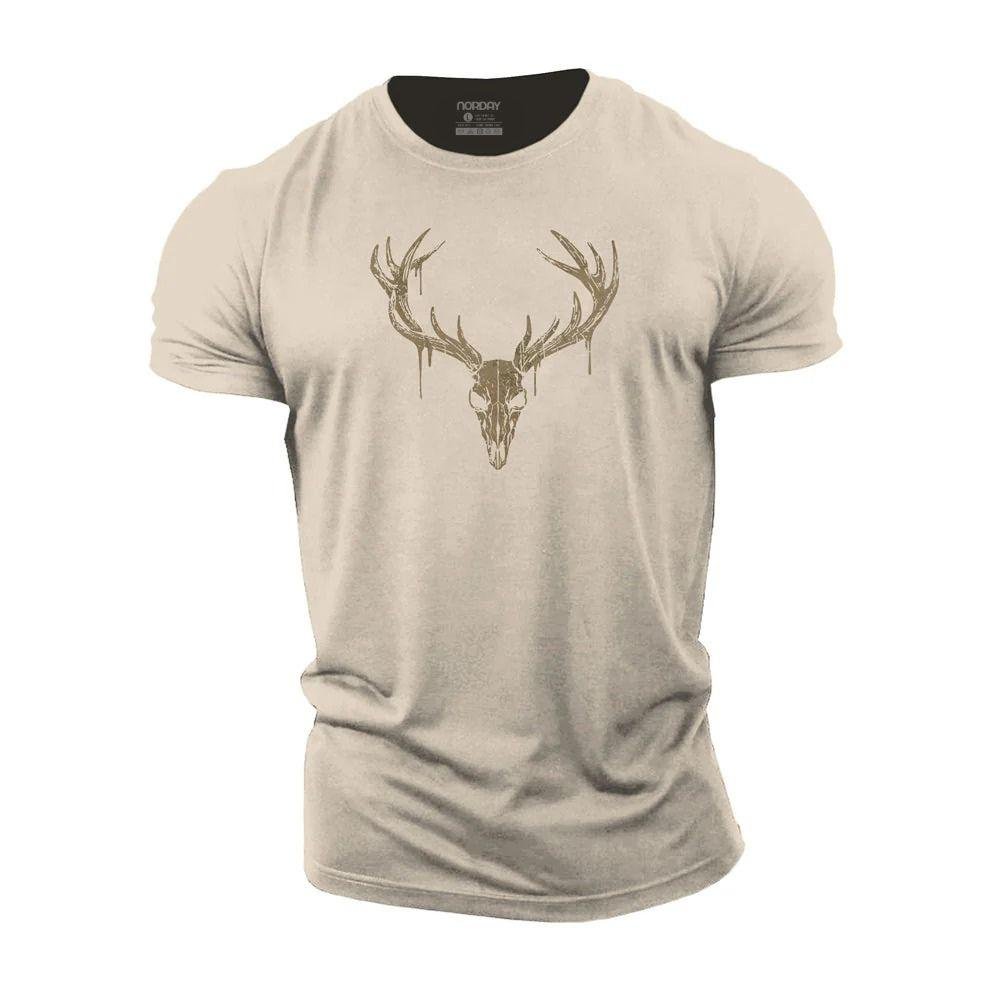 Elk Skull T-Shirt - Norday SE
