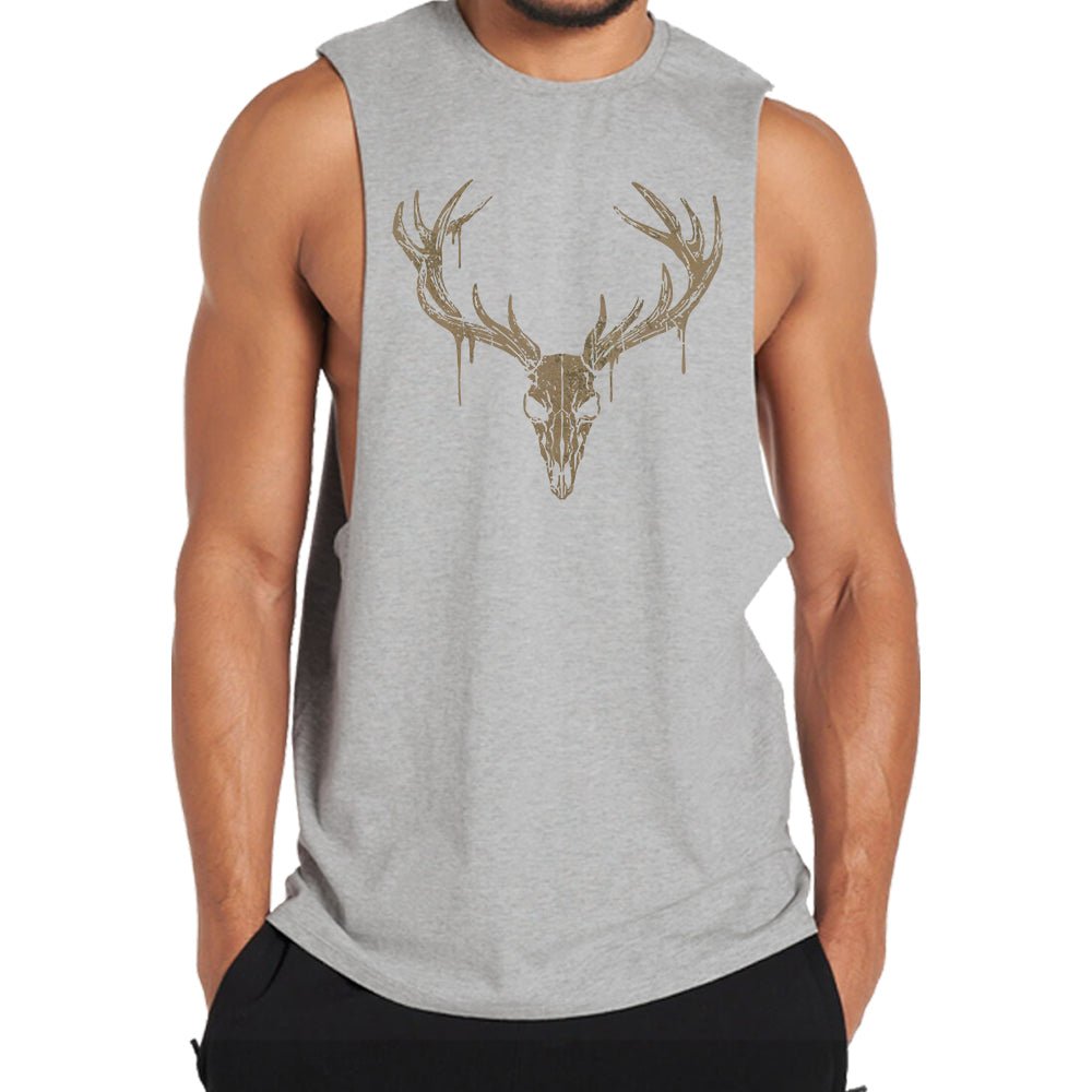 Elk Skull Tank Top - Norday SE