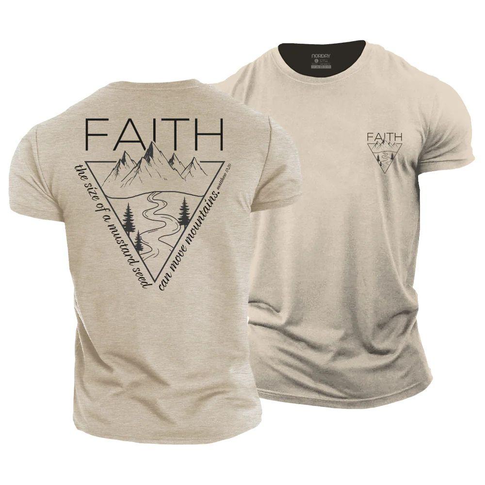 Faith Can Move Mountains T-Shirt - Norday SE