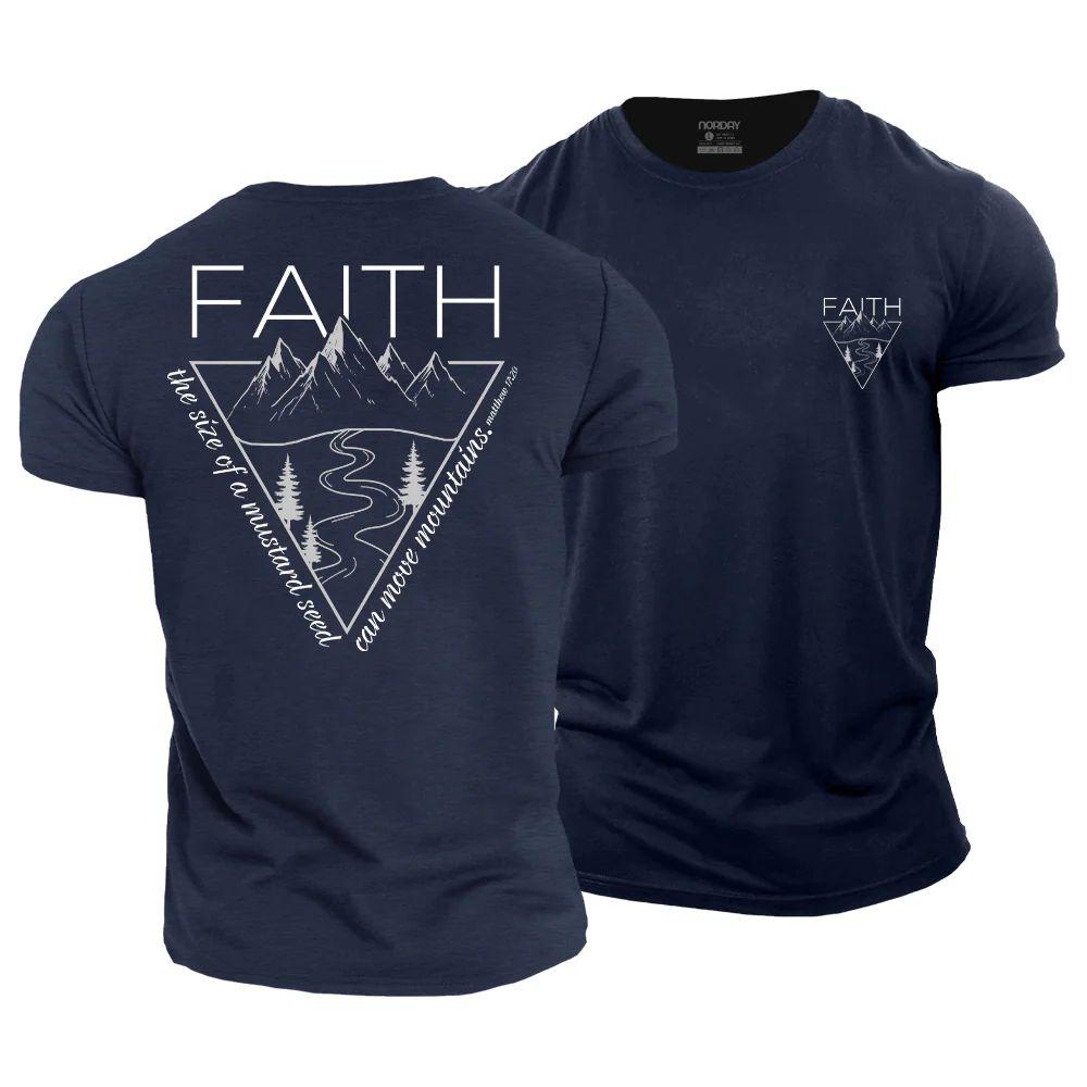 Faith Can Move Mountains T-Shirt - Norday SE