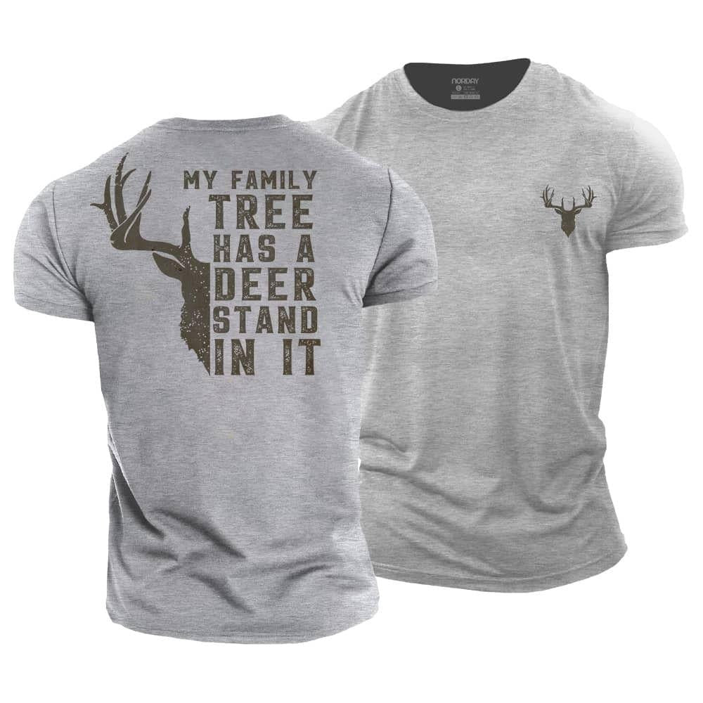 Family Tree Deer Stand T-Shirt - Norday SE
