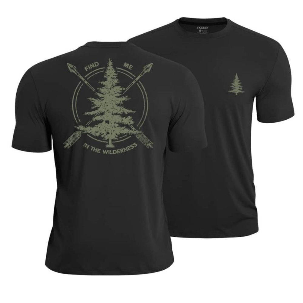 Find Me In The Wilderness Athletic Quick - Dry T-Shirt - Norday SE