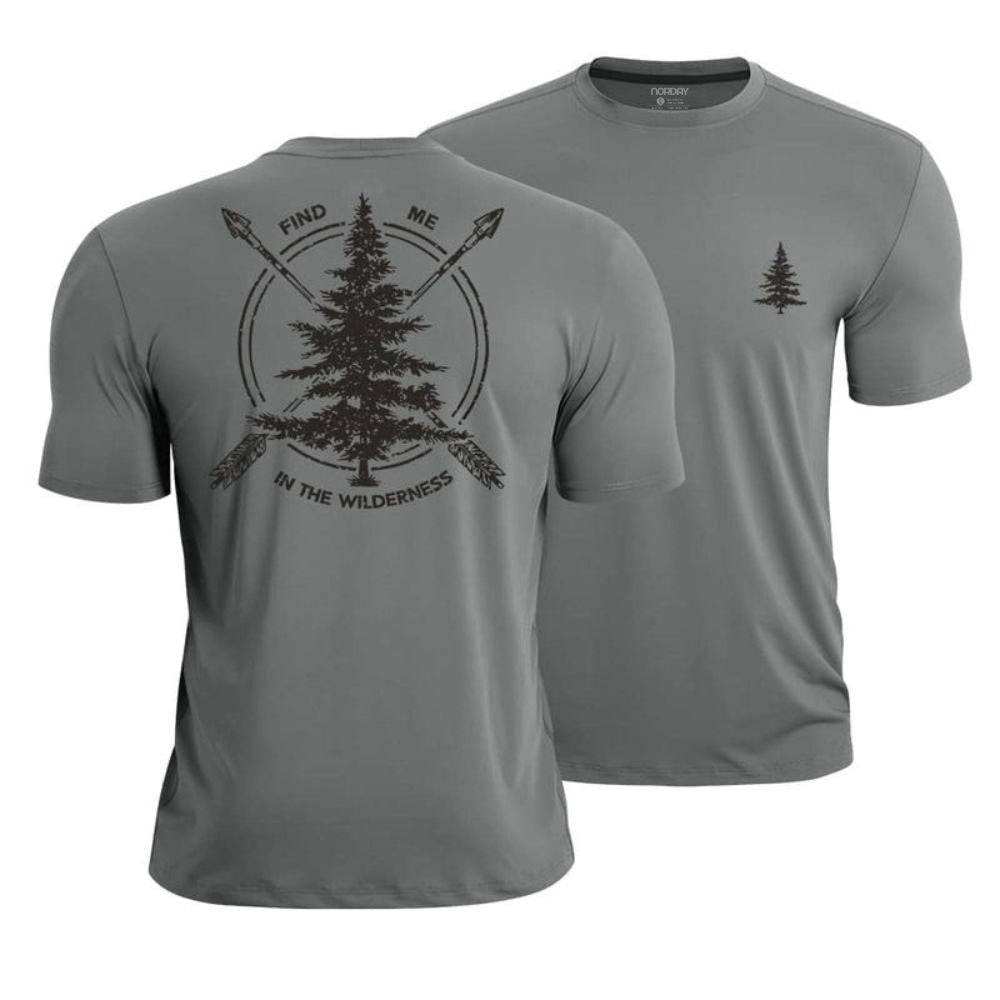 Find Me In The Wilderness Athletic Quick - Dry T-Shirt - Norday SE