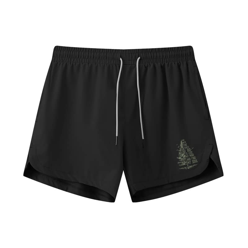 Find Soul In Forest Athletic Quick - Dry Shorts - Norday SE