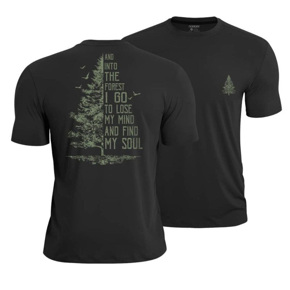 Find Soul In Forest Athletic Quick - Dry T-Shirt - Norday SE