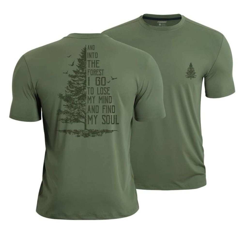 Find Soul In Forest Athletic Quick - Dry T-Shirt - Norday SE