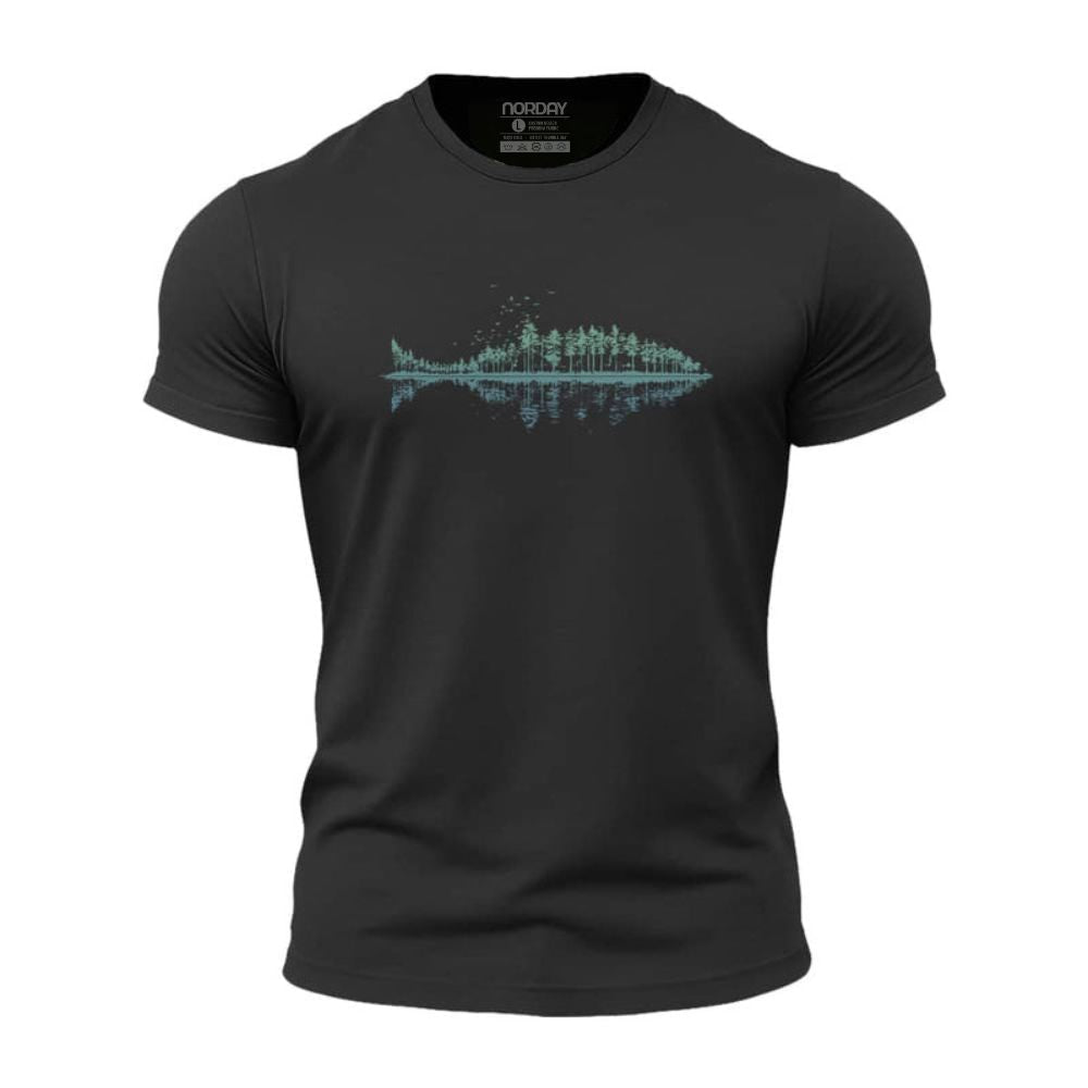 Fish Of The Forest Athletic Quick - Dry T-Shirt - Norday SE