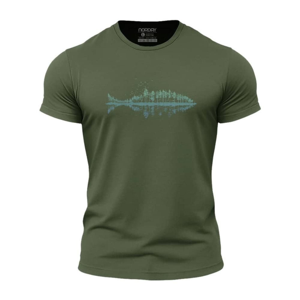 Fish Of The Forest Athletic Quick - Dry T-Shirt - Norday SE