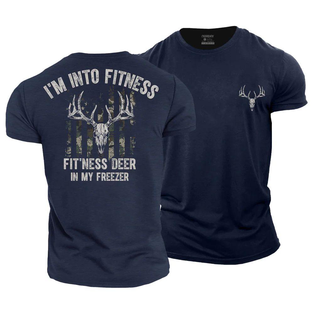 Fit'ness Deer in My Freezer T-Shirt - Norday SE