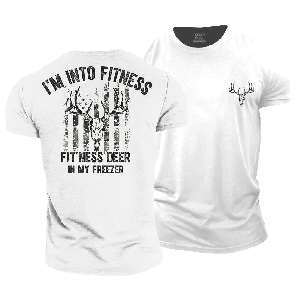 Fit'ness Deer in My Freezer T-Shirt - Norday SE