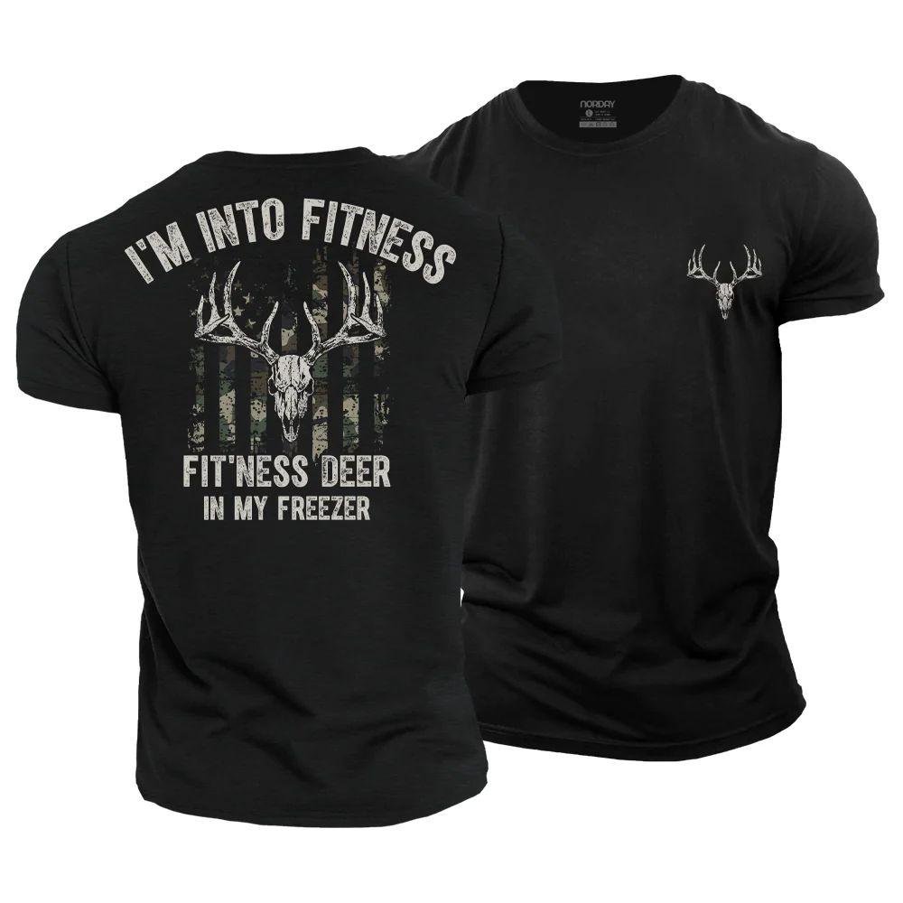Fit'ness Deer in My Freezer T-Shirt - Norday SE