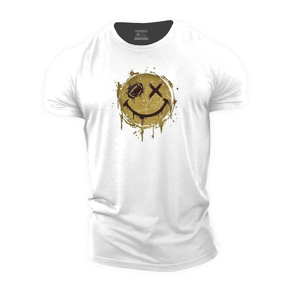 Football Smiley T-Shirt - Norday SE