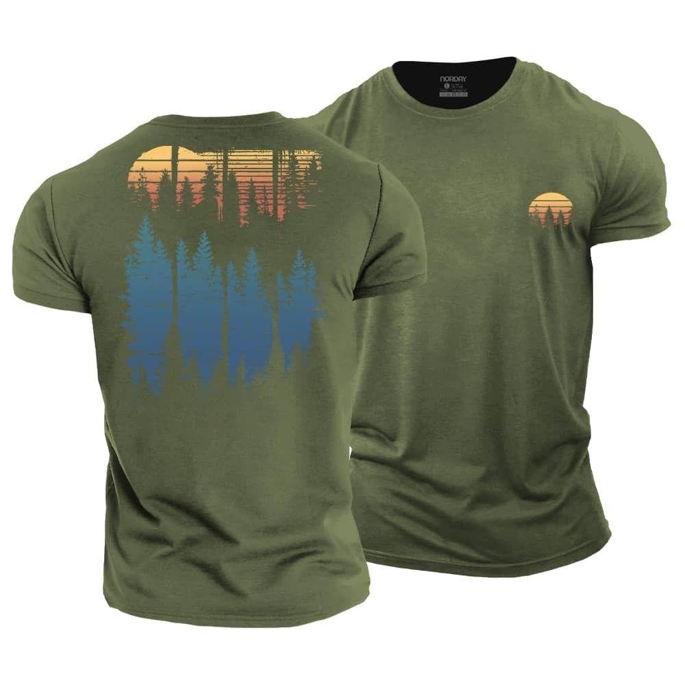 Forest Sunset T-Shirt - Norday SE