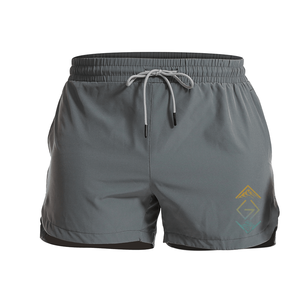 God Is Greater Than The Highs And Lows Athletic Quick - Dry Shorts - Norday SE