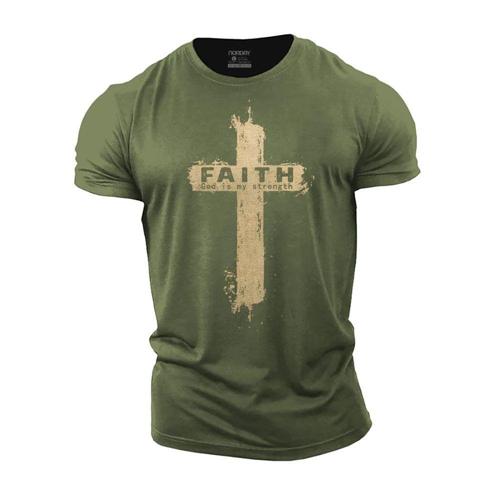 God Is My Strength T-Shirt - Norday SE