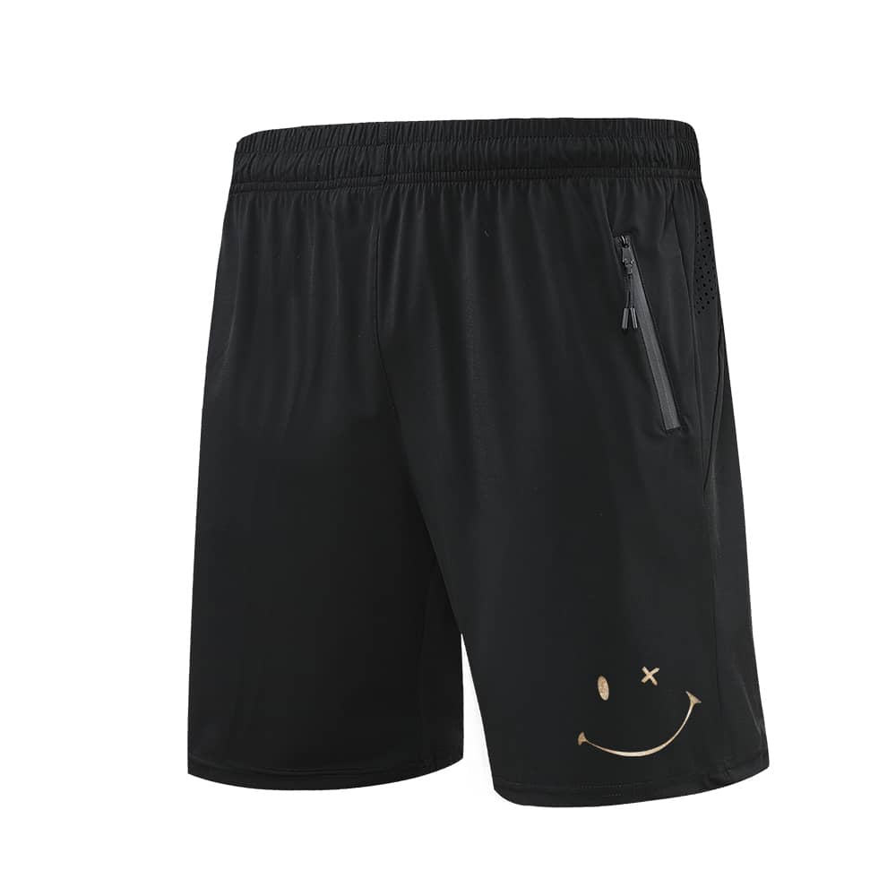 Golden Simple Smiley Casual Shorts - Norday SE