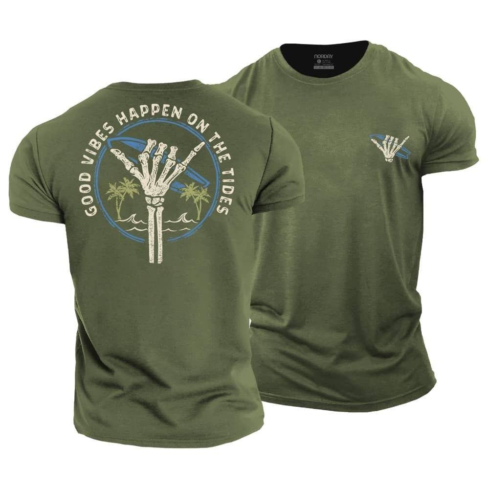 Good Vibes Happen T-Shirt - Norday SE