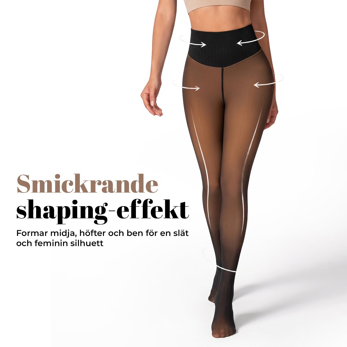 Gymfit Shaping Fleece Leggings - Norday SE