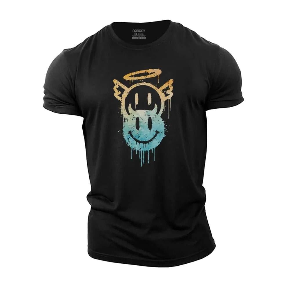 Halo Dripping Smiley T-Shirt - Norday SE