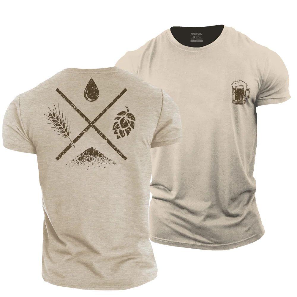 Home Brew Beer Ingredients Essential T-Shirt - Norday SE