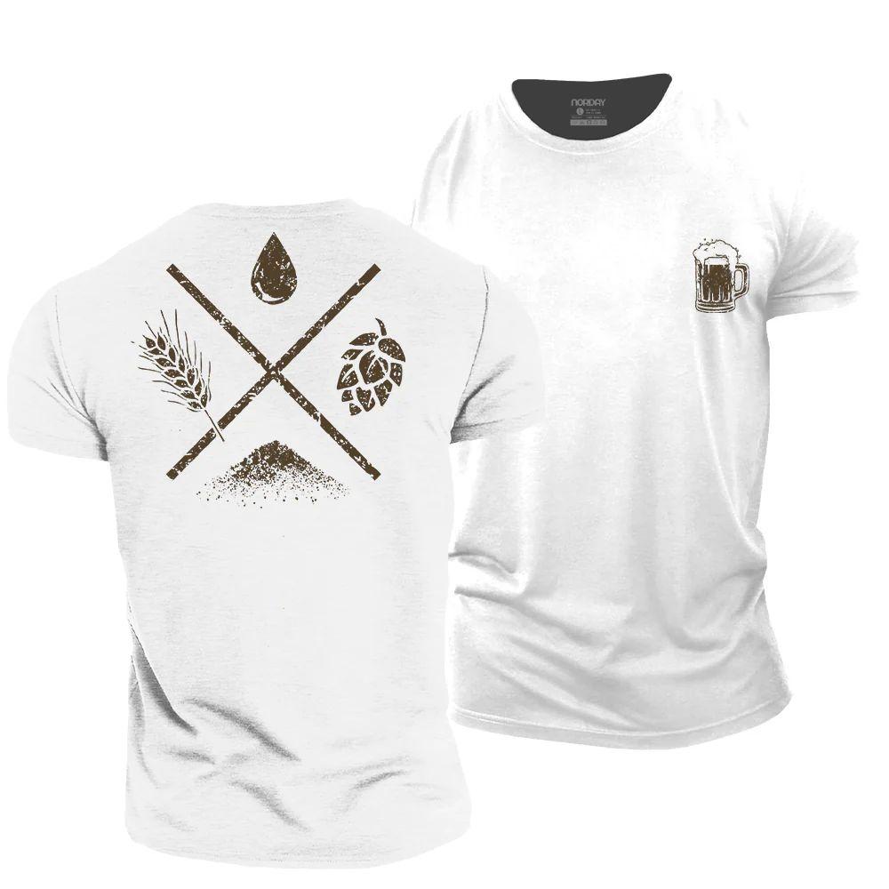 Home Brew Beer Ingredients Essential T-Shirt - Norday SE