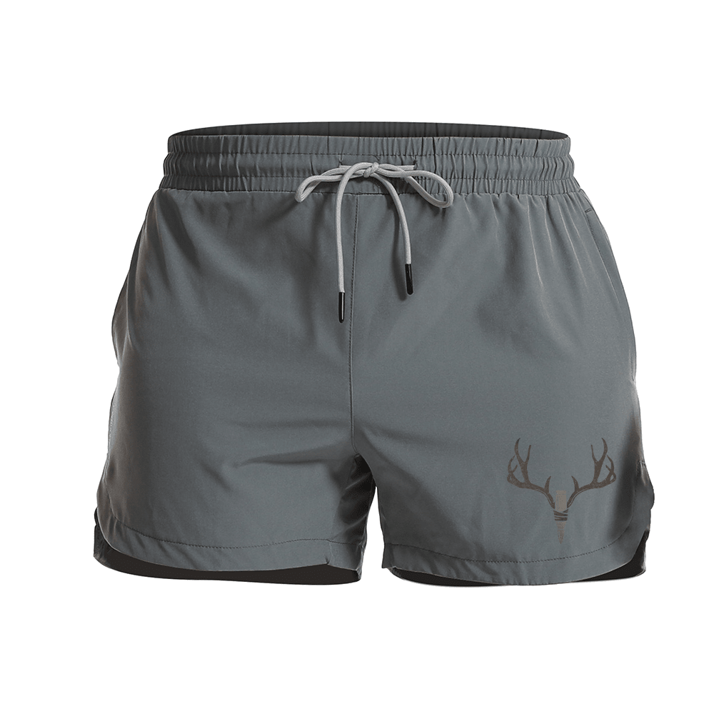 Hunt Hard Graphic Athletic Shorts - Norday SE